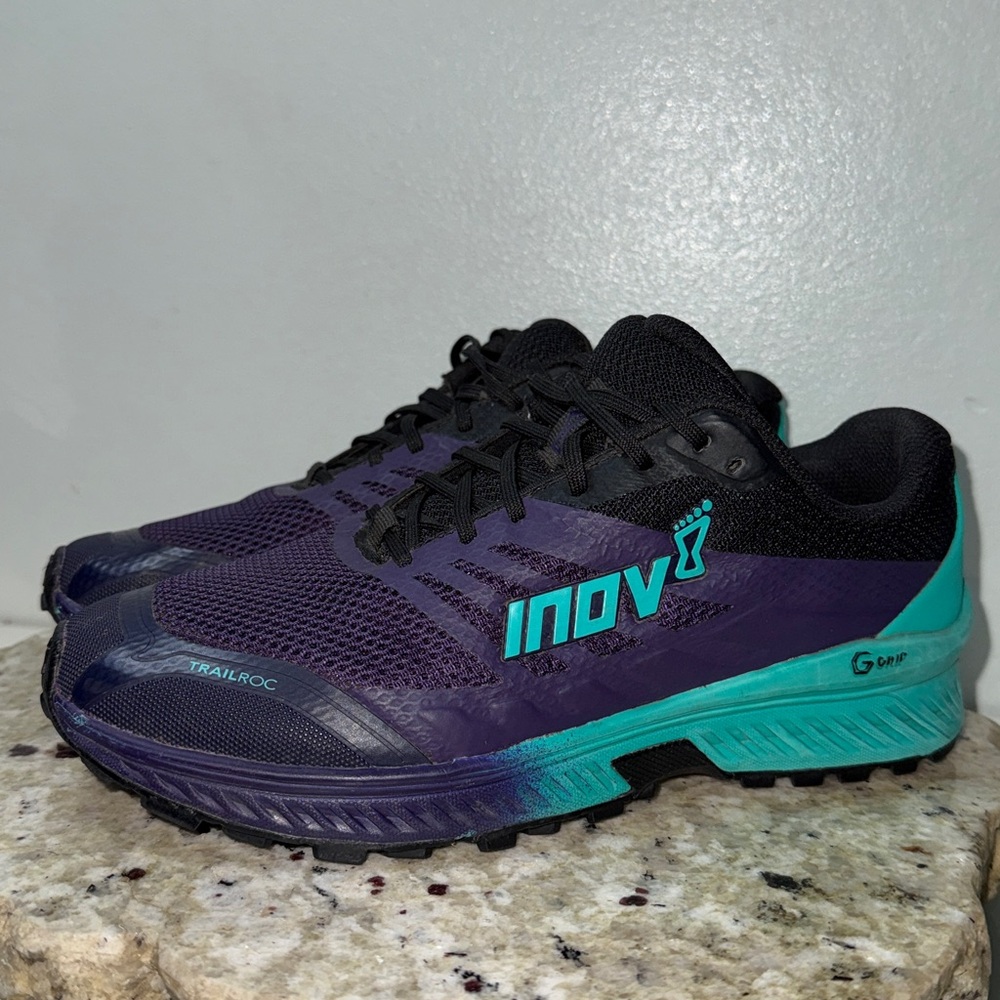Inov-8 Womens Trailroc G 280 Trail Running Shoes Purple/Black Sz 7.5 - Picture 8 of 16
